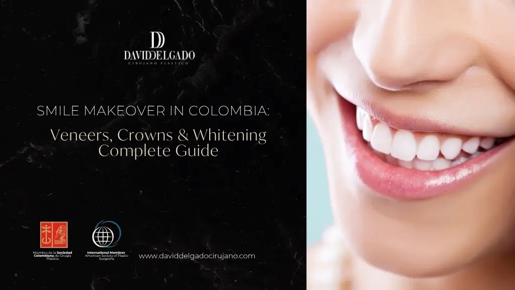 Smile Makeover in Colombia Veneers, Crowns & Whitening - Dr. David Delgado - Medellín, Colombia